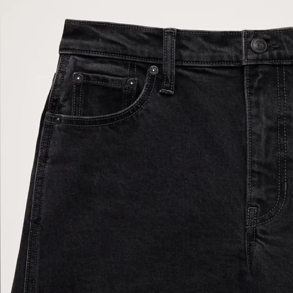 *NEW* BANANA REPUBLIC HIGH RISE LUXE BARREL JEAN WASHED BLACK 2/26 - Picture 6 of 13